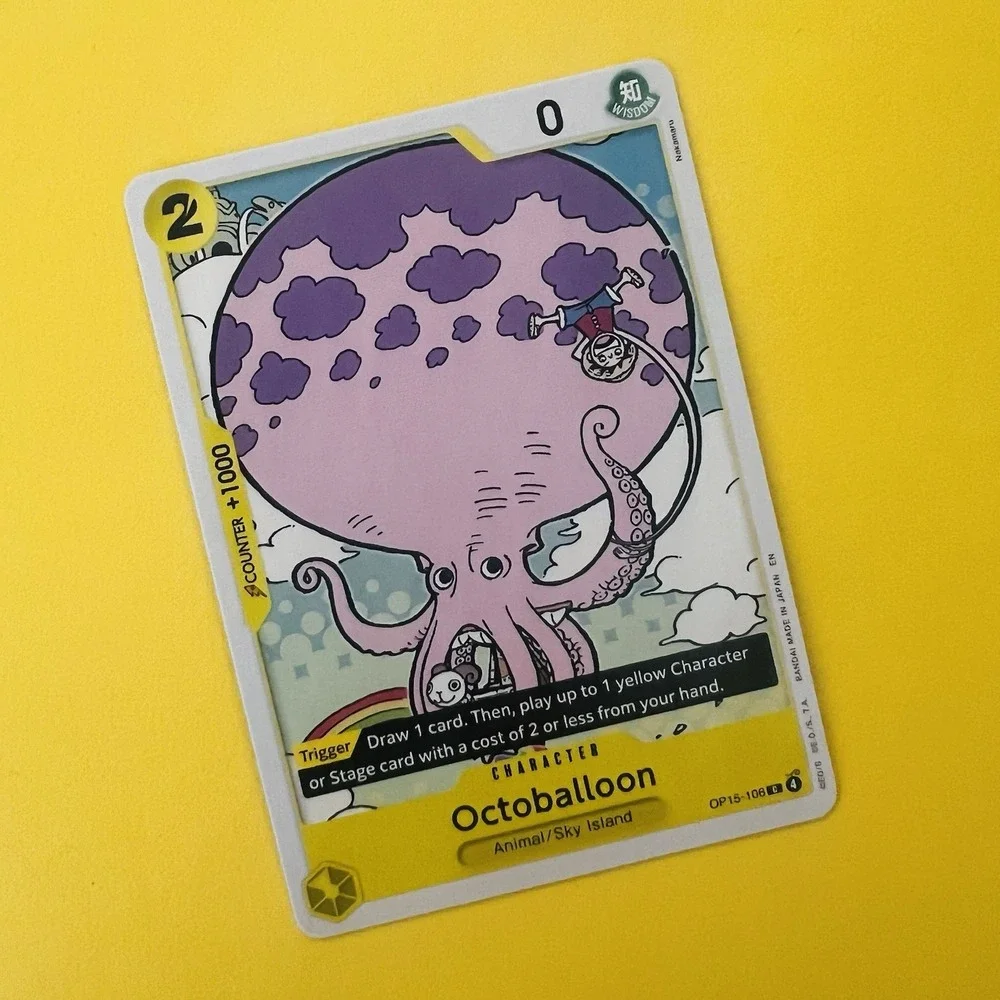 Octoballoon OP15-106 Adventure on Kami's Island Regular Common Card One Piece NM
